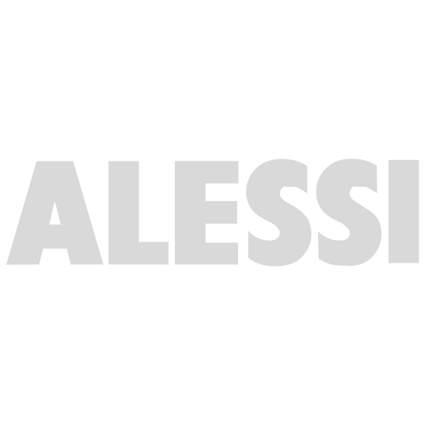 Logo of Alessi, a client of creative digital agency Sitchio, known for innovative kitchenware and home design.